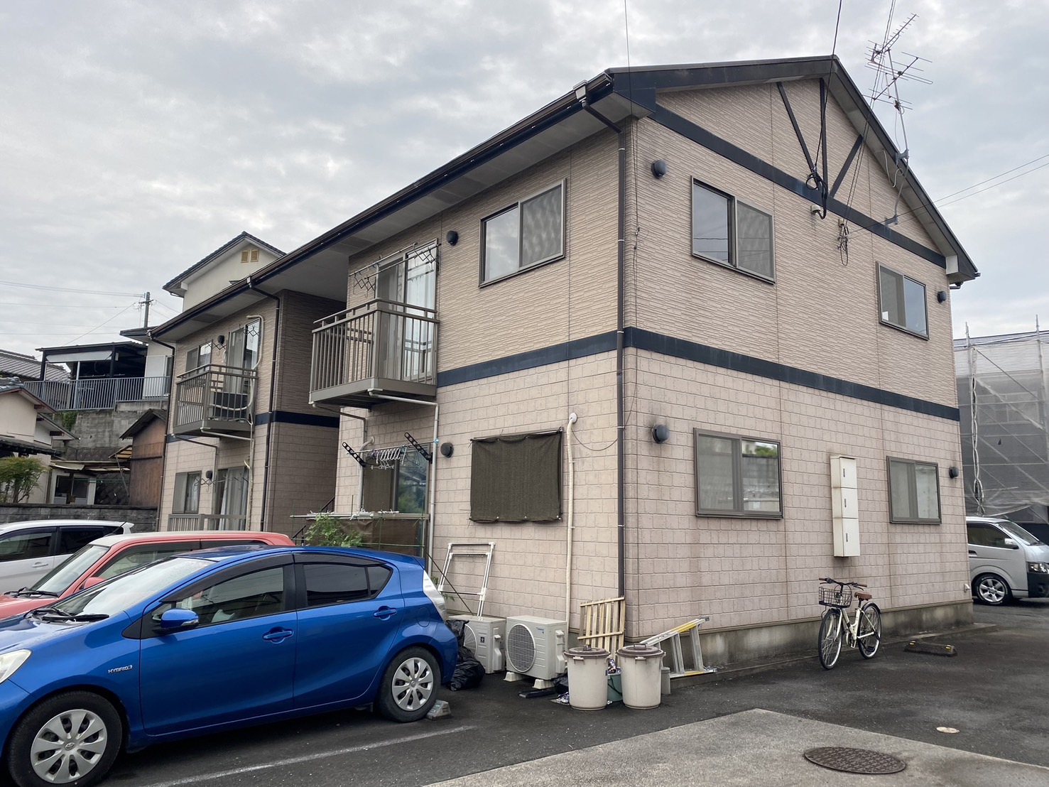 外壁屋根塗装 側面1・施工前