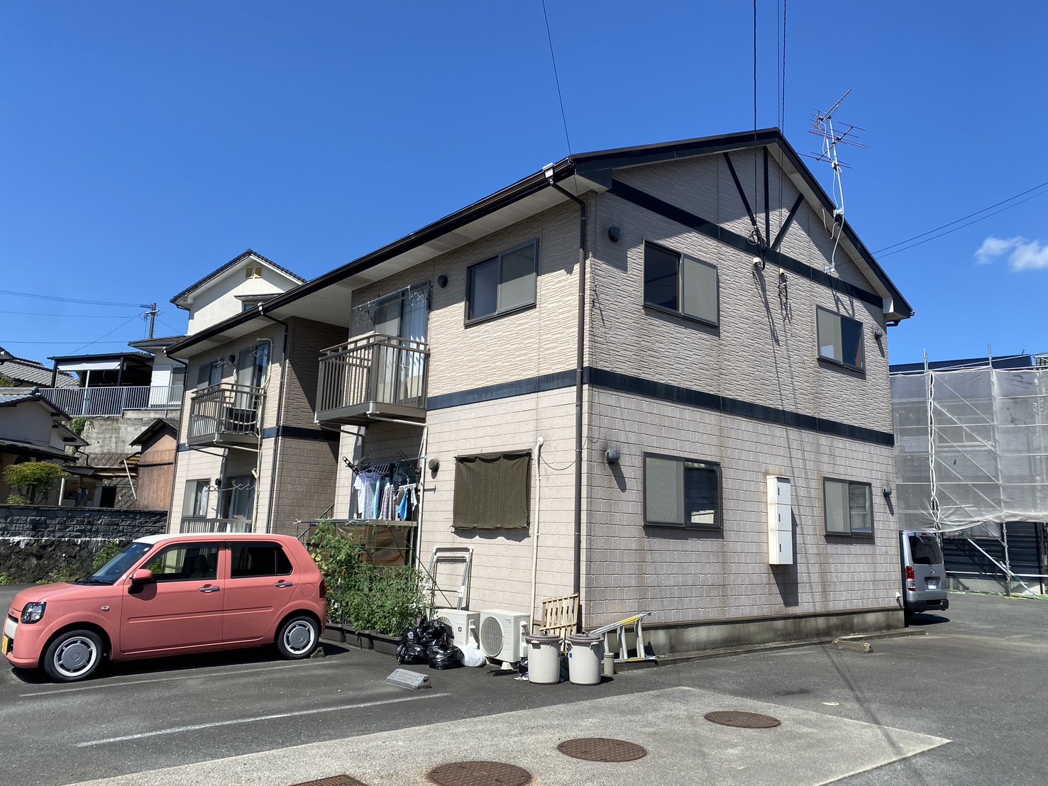 外壁屋根塗装 側面2・施工前