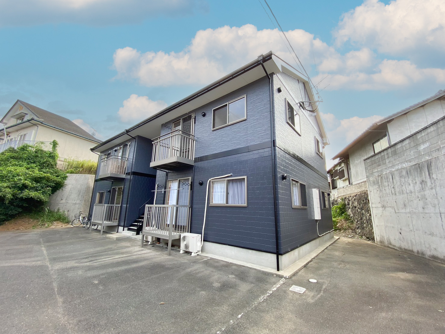 外壁屋根塗装 側面2・施工後