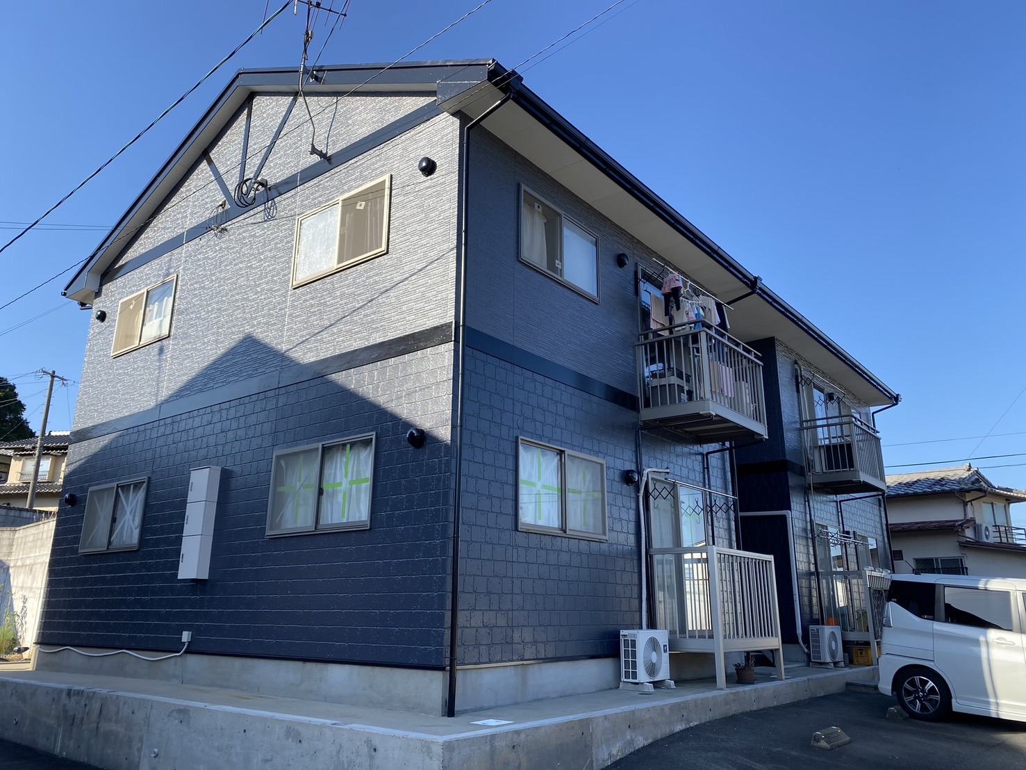 外壁屋根塗装 後面・施工後