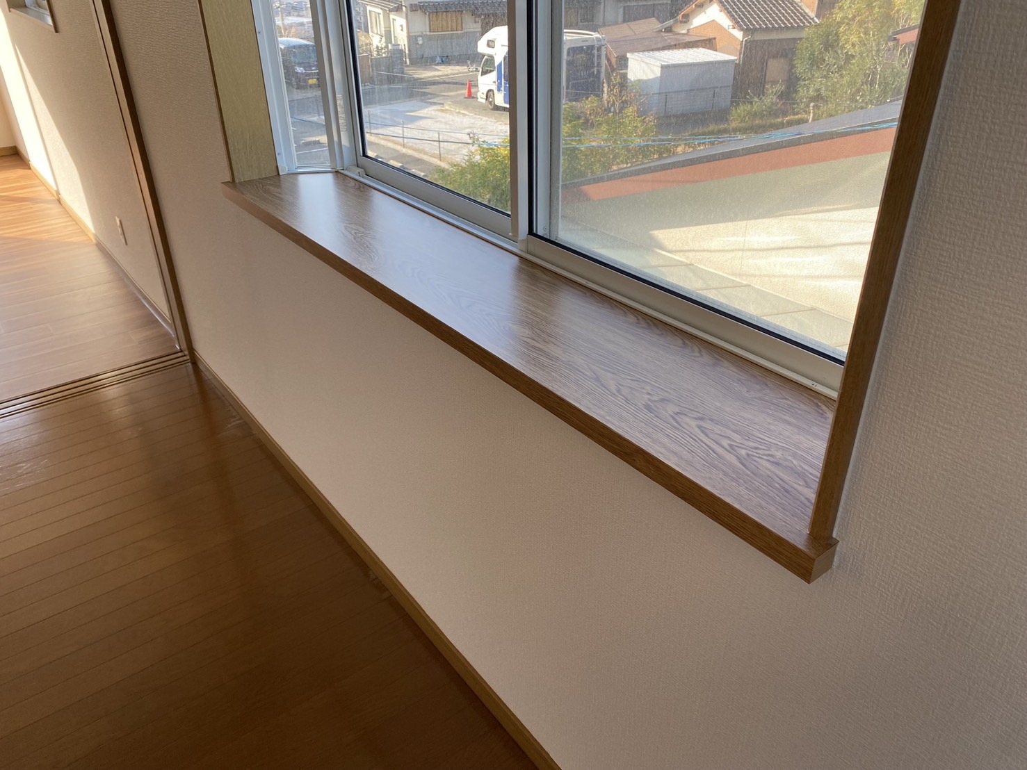 化粧シート貼り・施工前