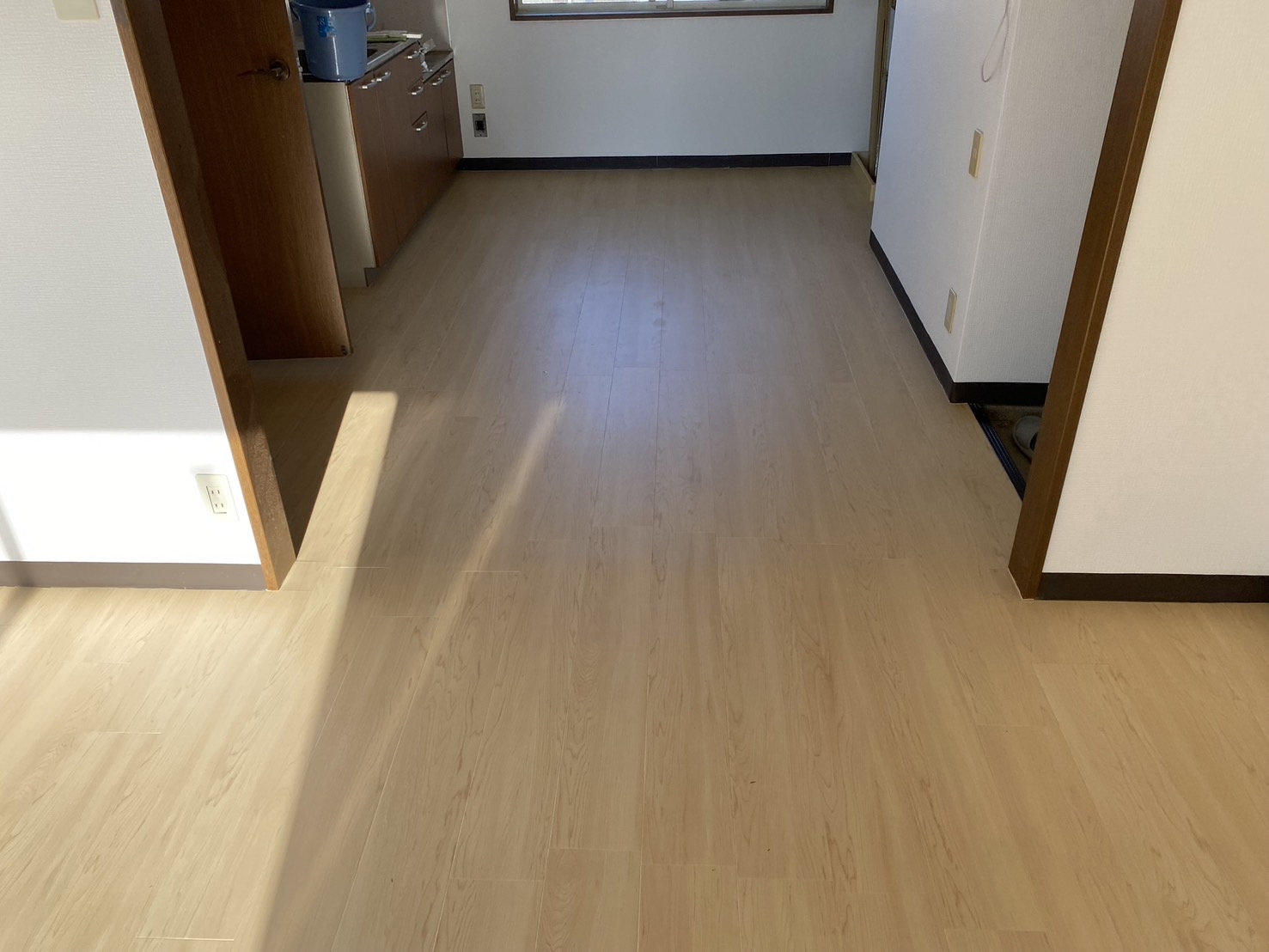 フロアタイル施工