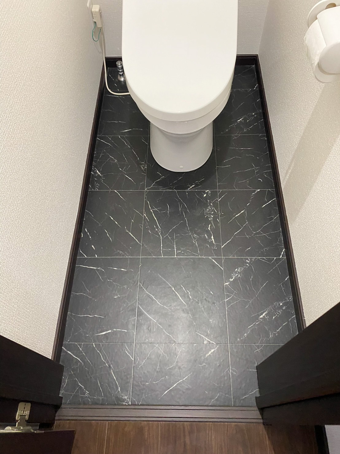 トイレ・クッションフロア施工後