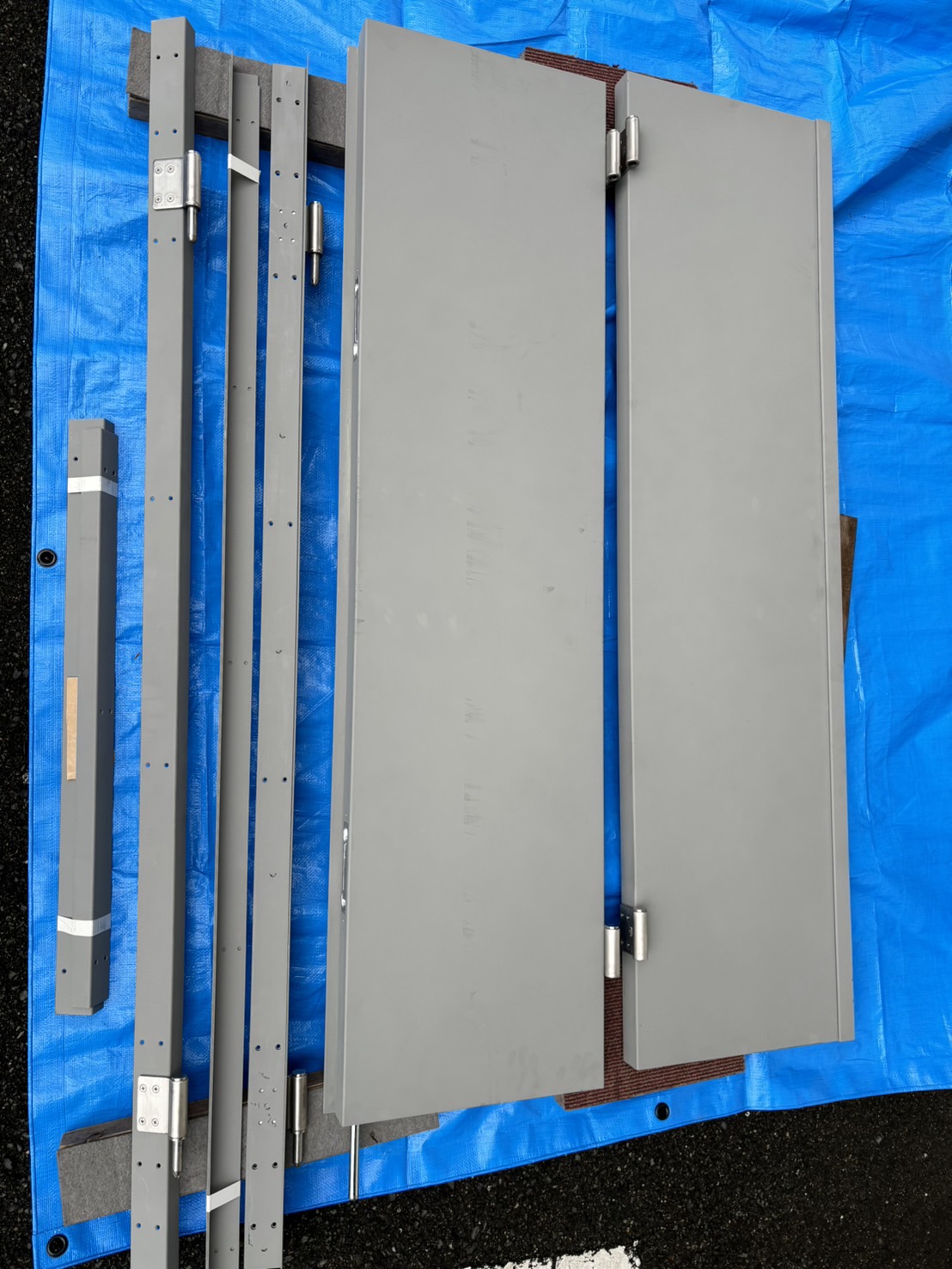 鉄部扉・塗装工事前