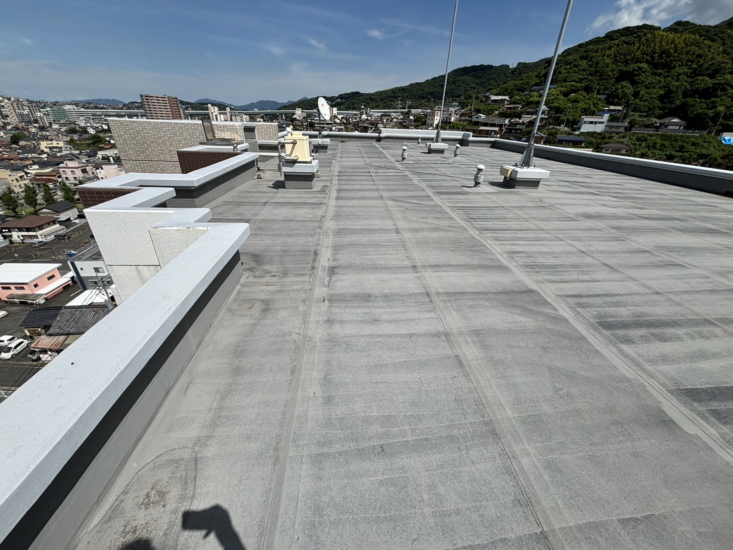 屋上防水工事前