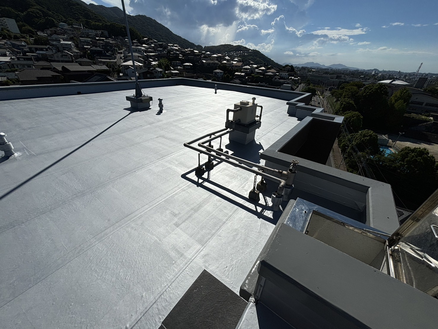 屋上防水工事後3