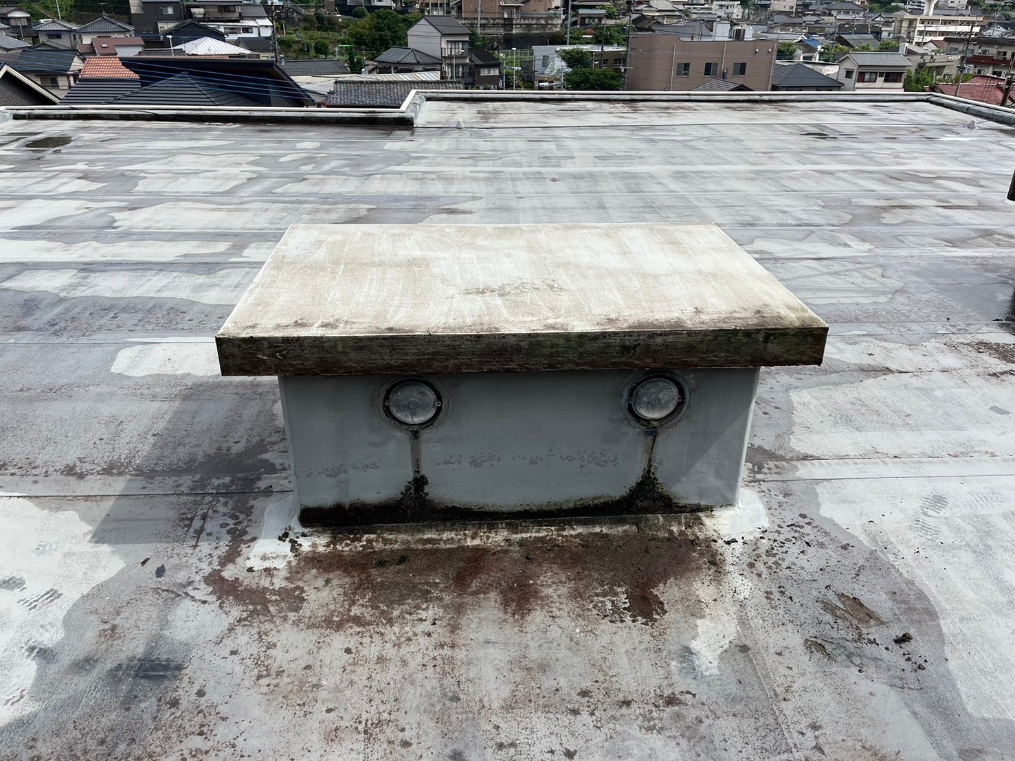 屋上防水工事前