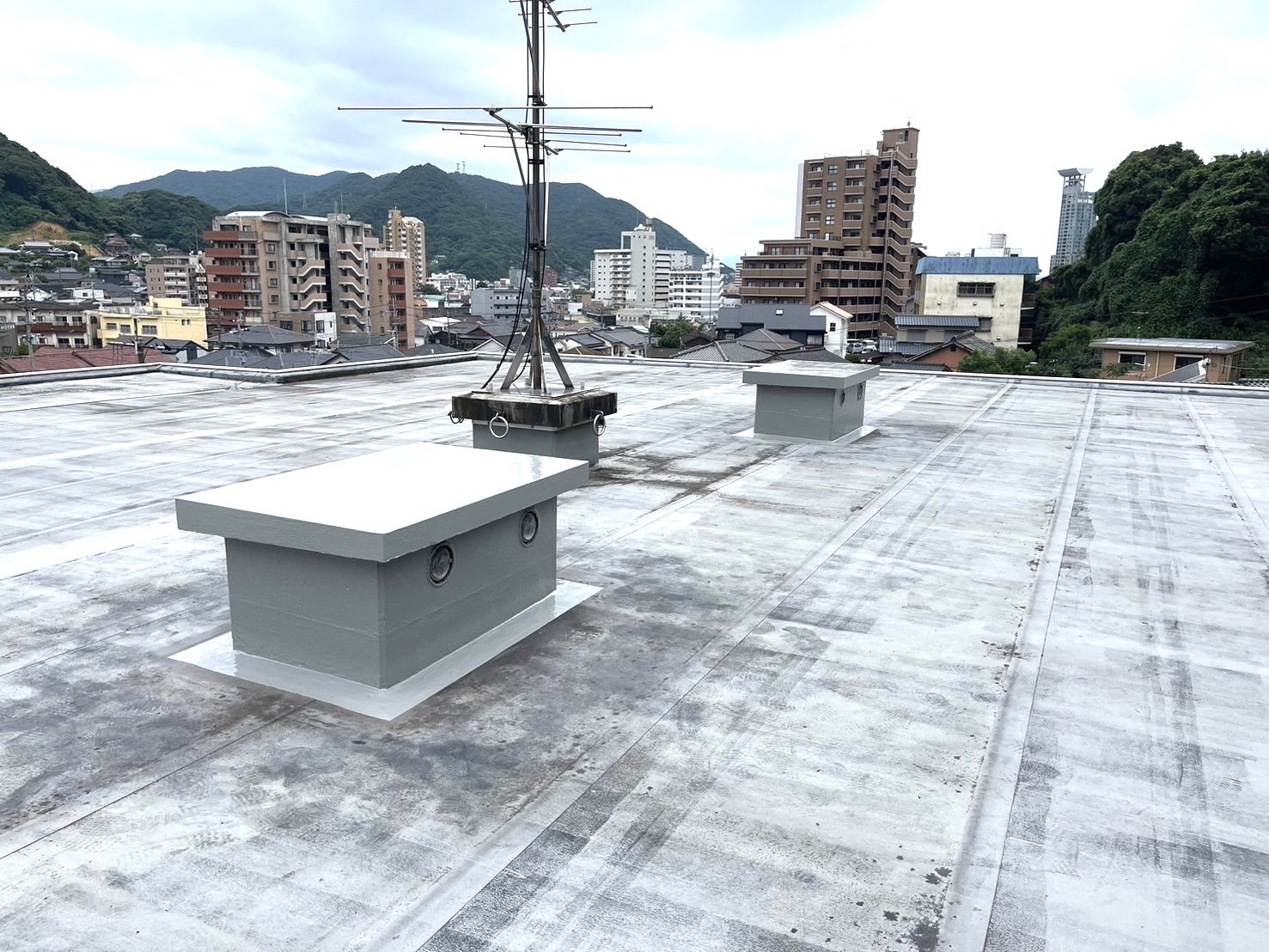 屋上防水工事後2