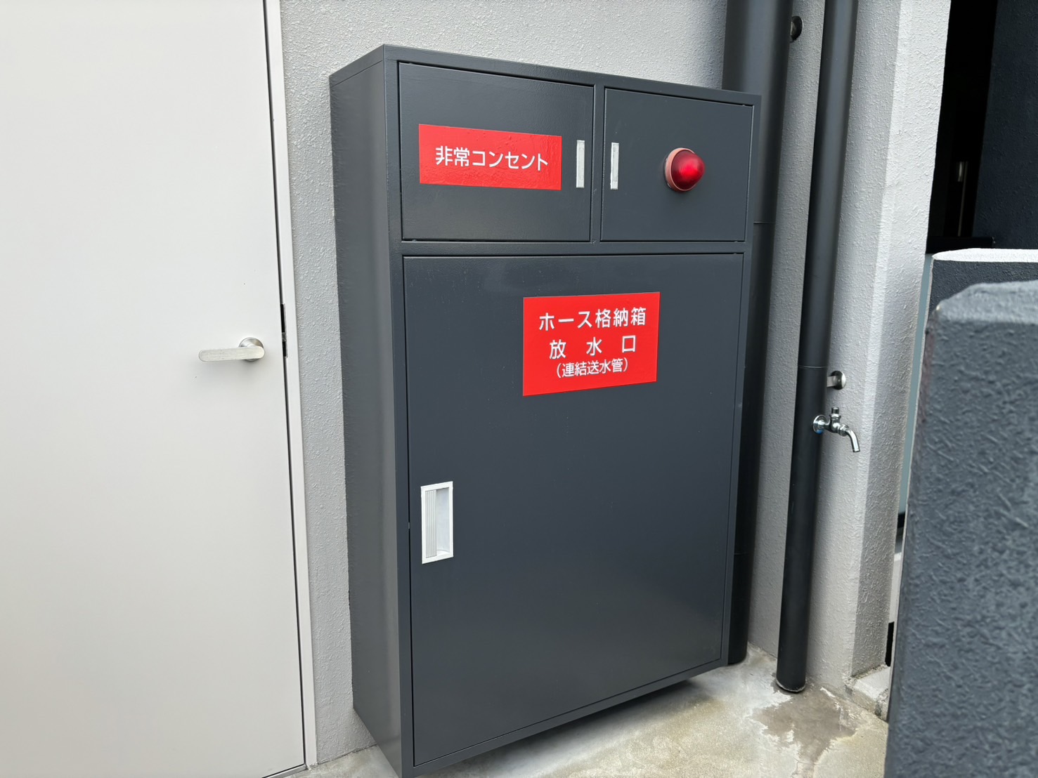 マンション共用部鉄部塗装工事