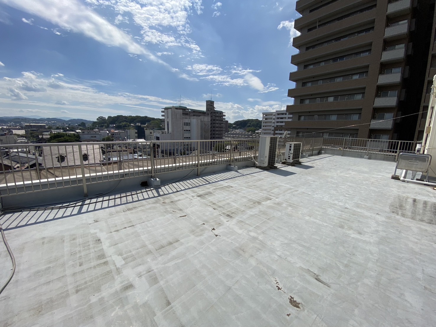 屋上手摺改修工事後3