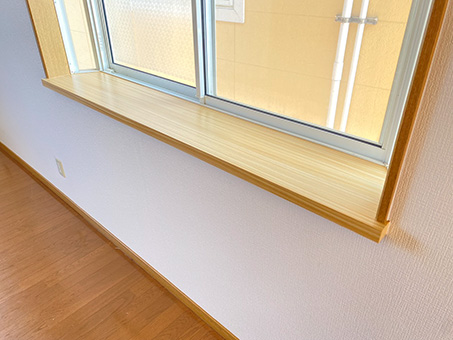 化粧シート貼り