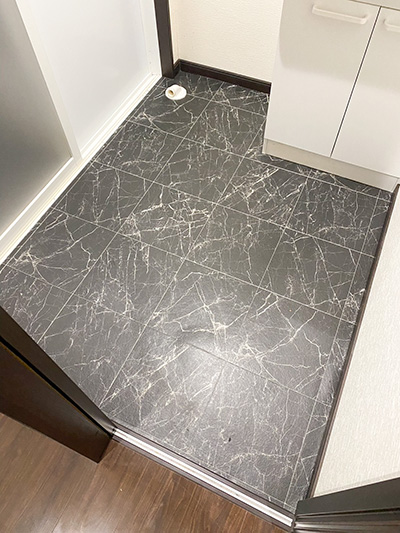 クッションフロア施工